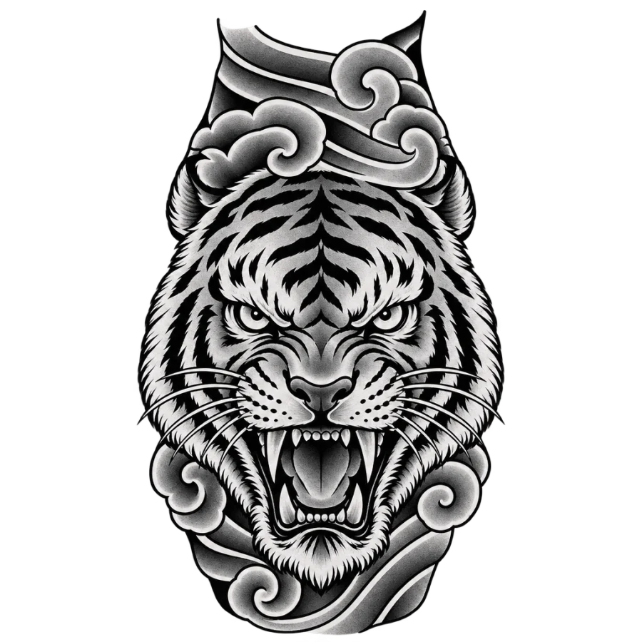 Hand tattoos for men tattoo design generated with AI Tattoo Lab