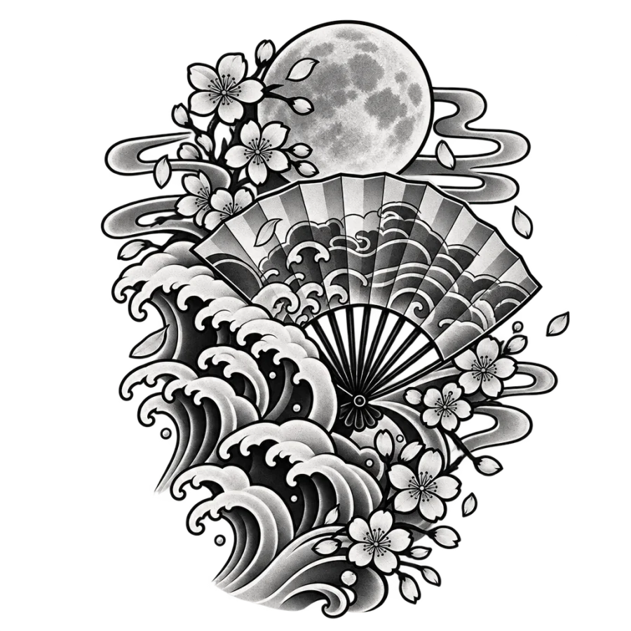 Shoulder tattoos for women tattoo design generated with AI Tattoo Lab