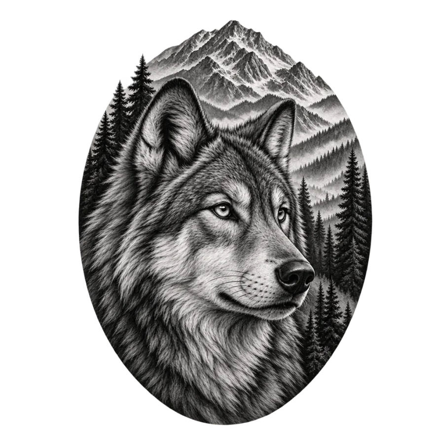 Thigh tattoos for men tattoo design generated with AI Tattoo Lab