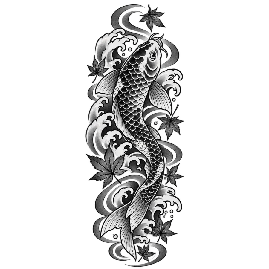 Thigh tattoos for women tattoo design generated with AI Tattoo Lab