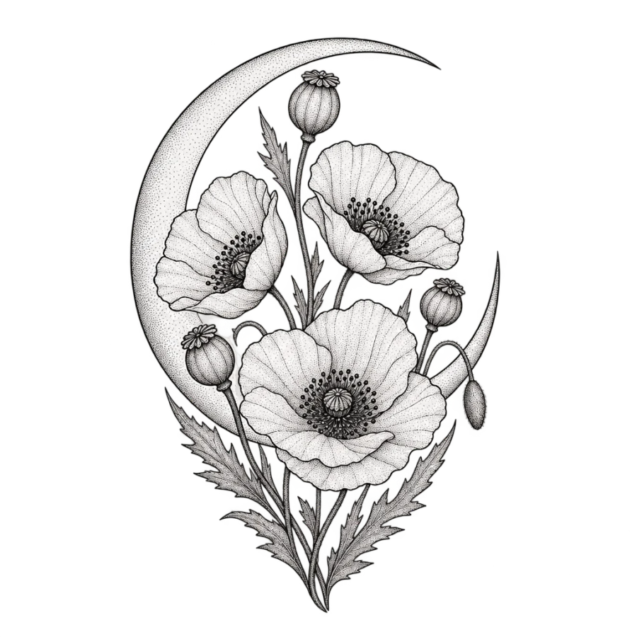 Upper arm tattoos for women tattoo design generated with AI Tattoo Lab