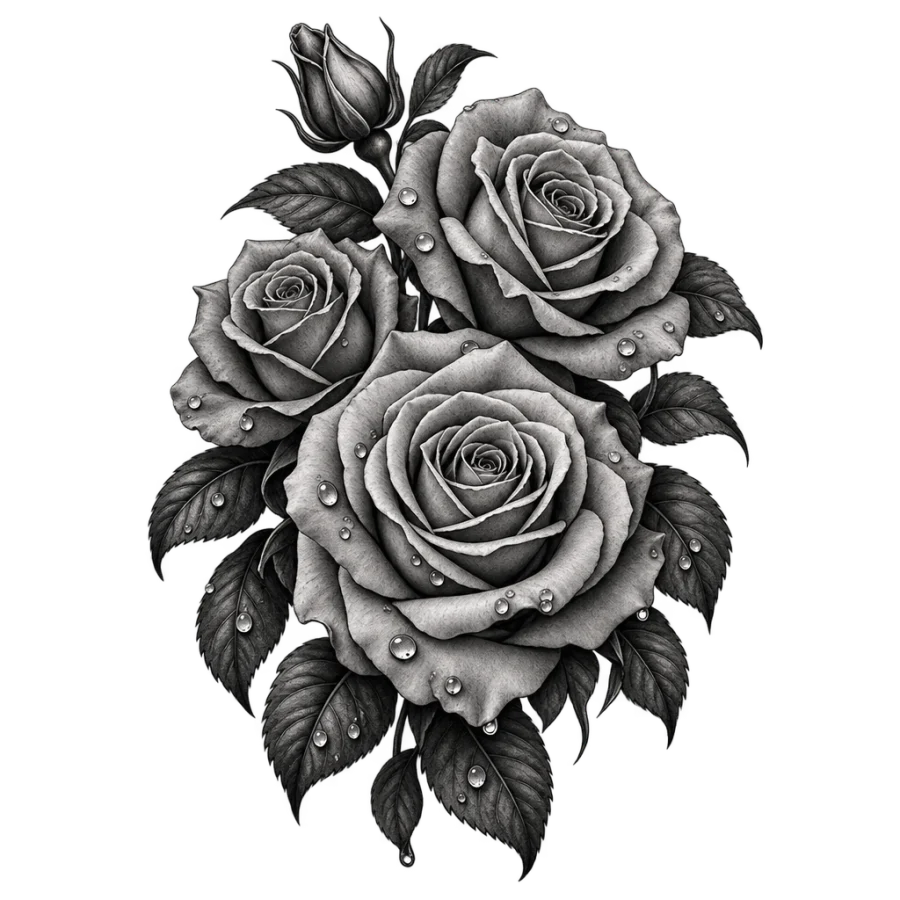 Upper arm tattoos for women tattoo design generated with AI Tattoo Lab