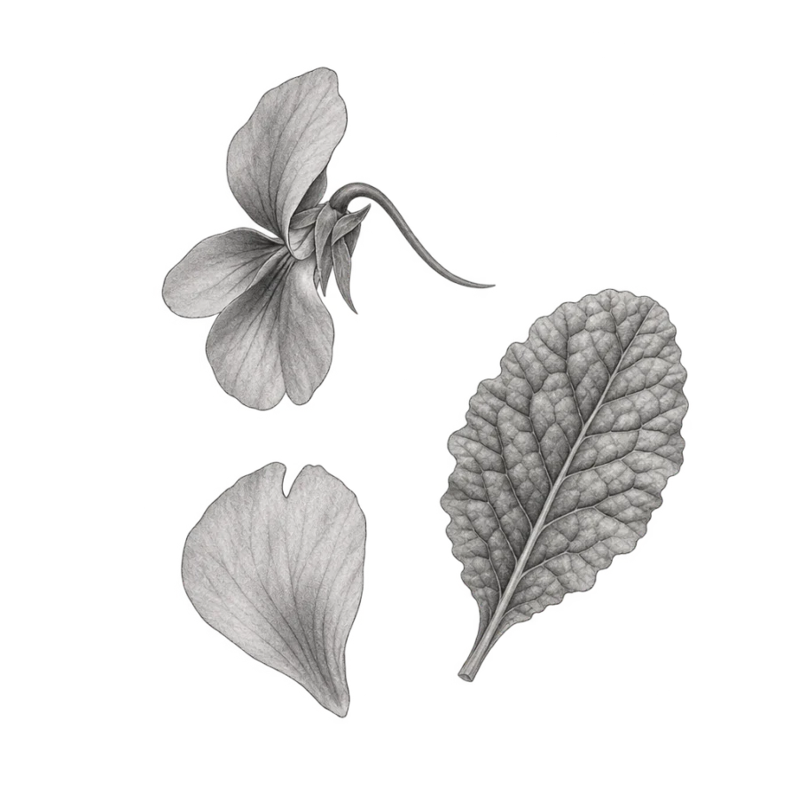 February birth flower tattoo design generated with AI Tattoo Lab