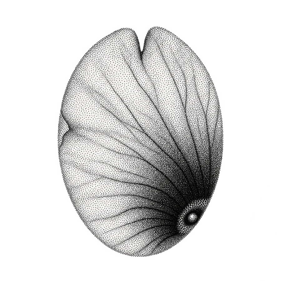 February birth flower tattoo design generated with AI Tattoo Lab
