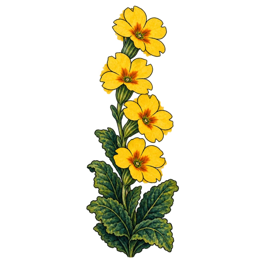 February birth flower tattoo design generated with AI Tattoo Lab