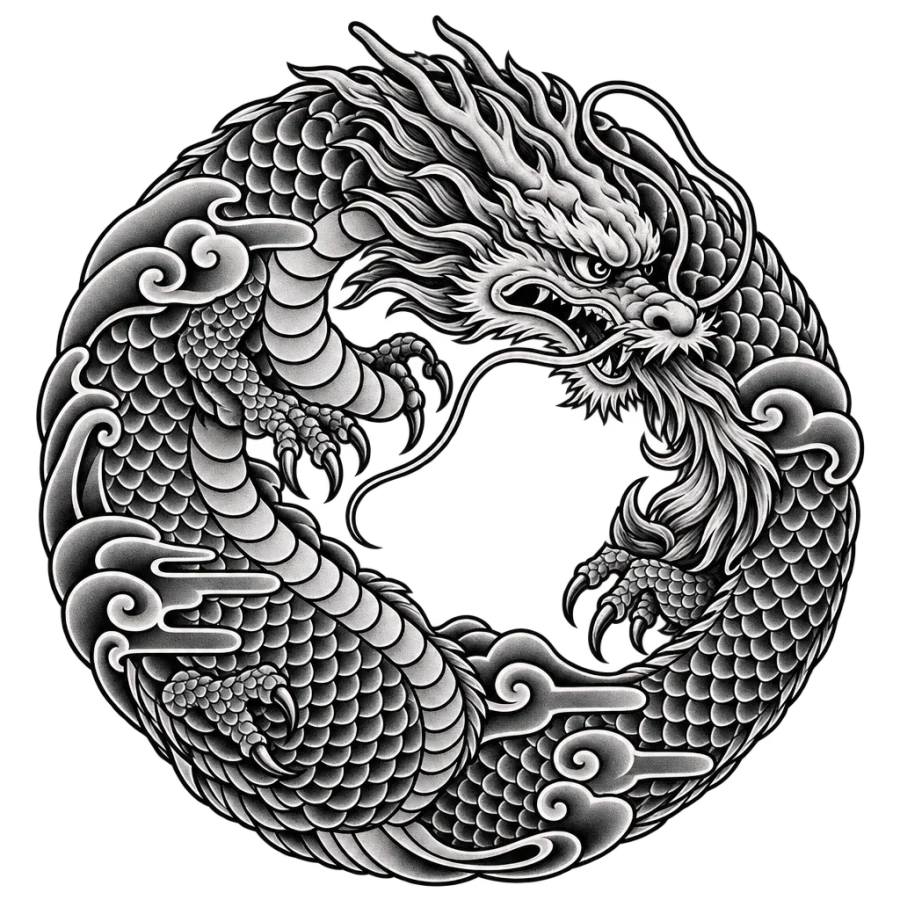 Bicep tattoo design generated with AI Tattoo Lab