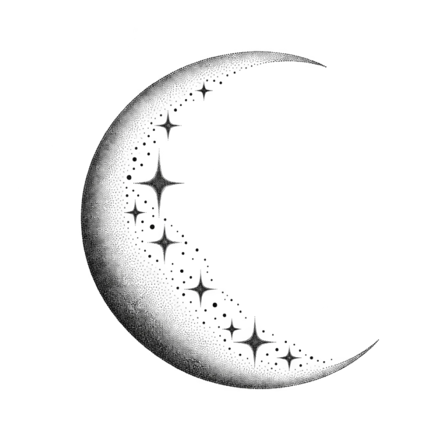 Hip tattoo design generated with AI Tattoo Lab