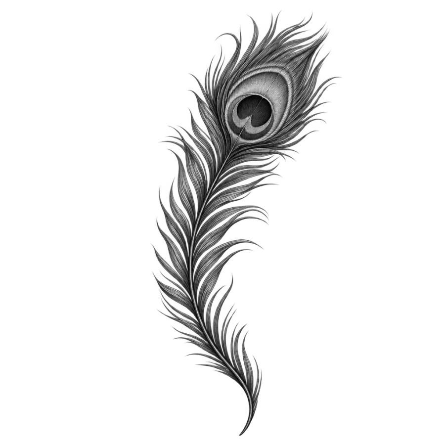 Hip tattoo design generated with AI Tattoo Lab