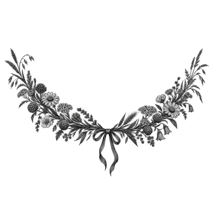 Hip tattoo design generated with AI Tattoo Lab