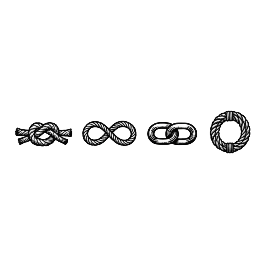 Knuckles tattoo design generated with AI Tattoo Lab