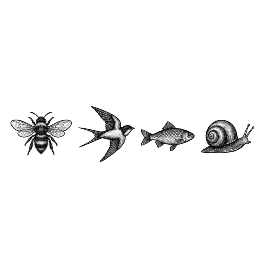 Knuckles tattoo design generated with AI Tattoo Lab