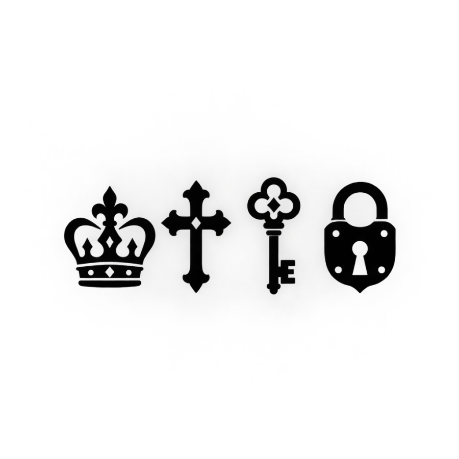 Knuckles tattoo design generated with AI Tattoo Lab