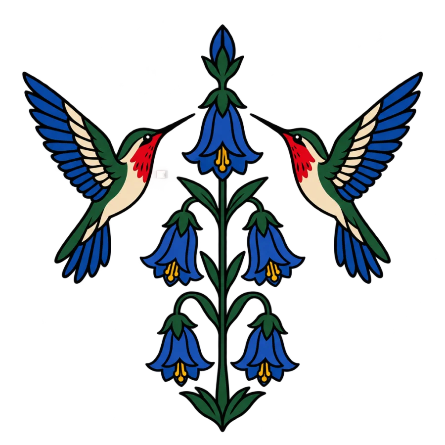 Sternum tattoo design generated with AI Tattoo Lab