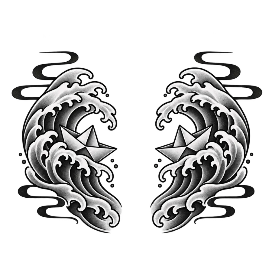 Best friend tattoos tattoo design generated with AI Tattoo Lab