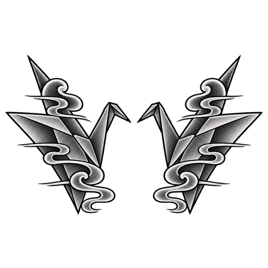 Couple tattoos tattoo design generated with AI Tattoo Lab