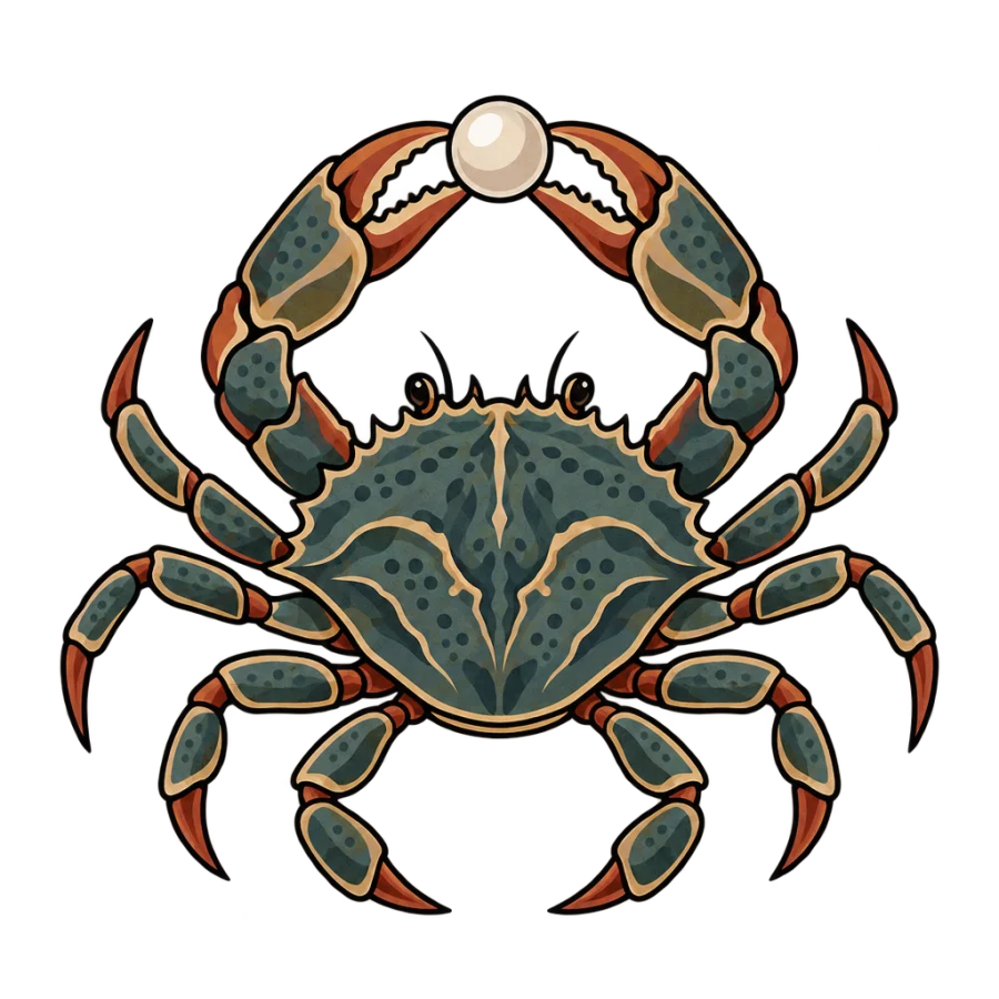 Cancer tattoo design generated with AI Tattoo Lab