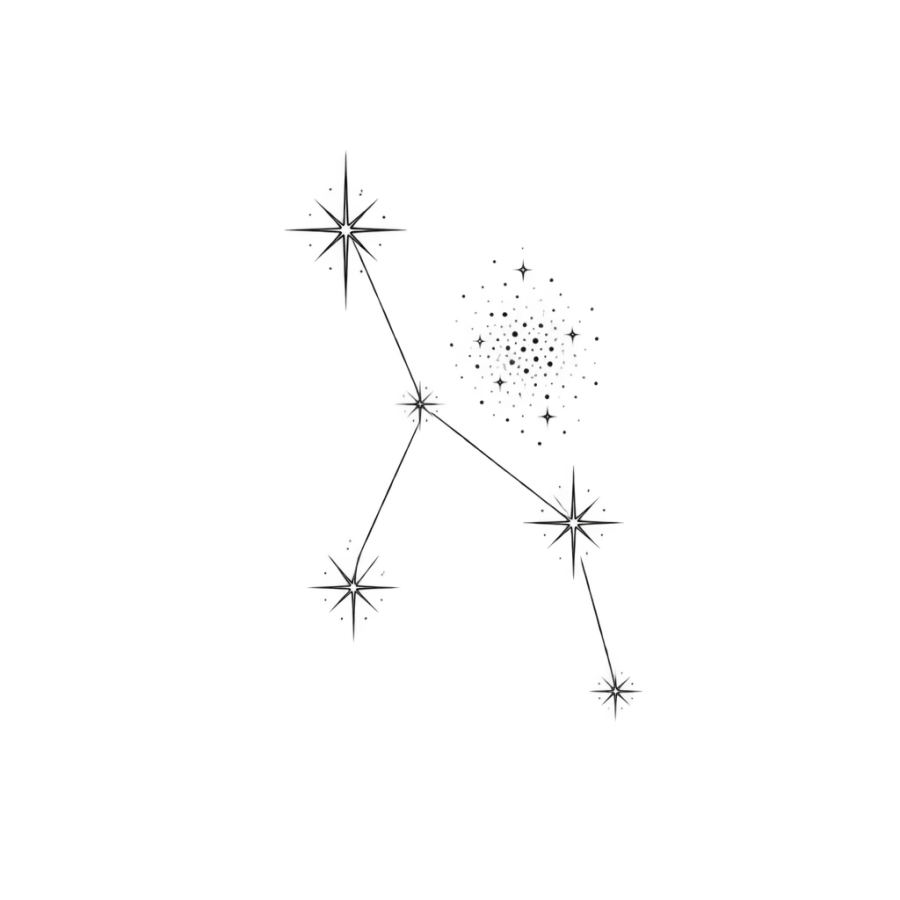 Cancer tattoo design generated with AI Tattoo Lab