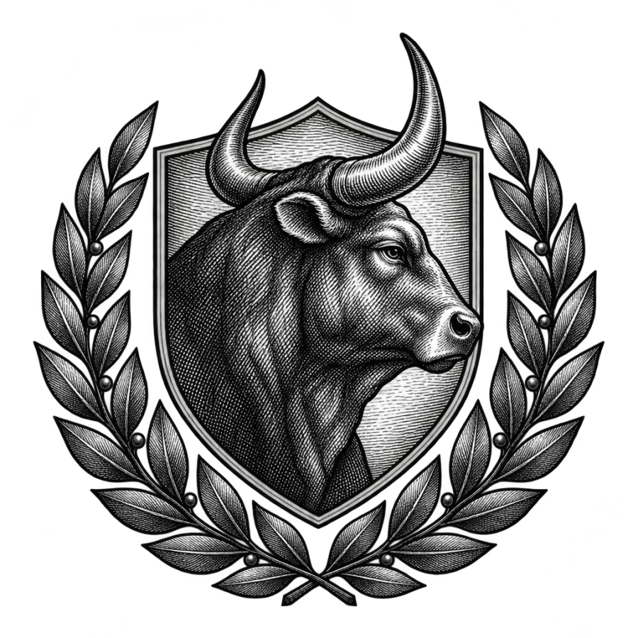 Taurus tattoo design generated with AI Tattoo Lab
