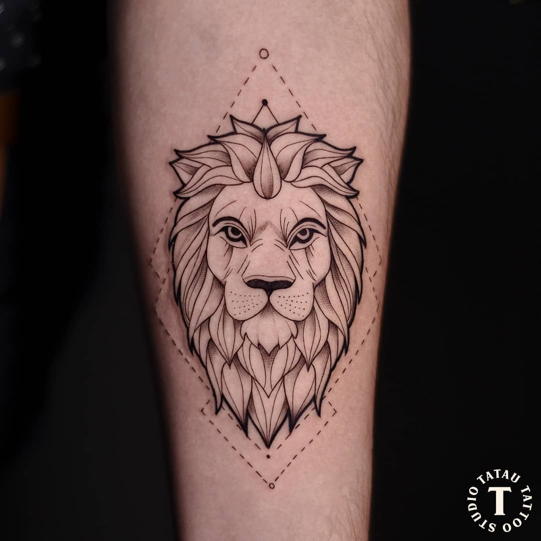 Adding a geometric element makes you lion pop.