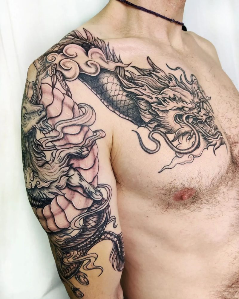 30+ Classy Shoulder Tattoo Designs & Ideas For Men - AI Tattoo Lab