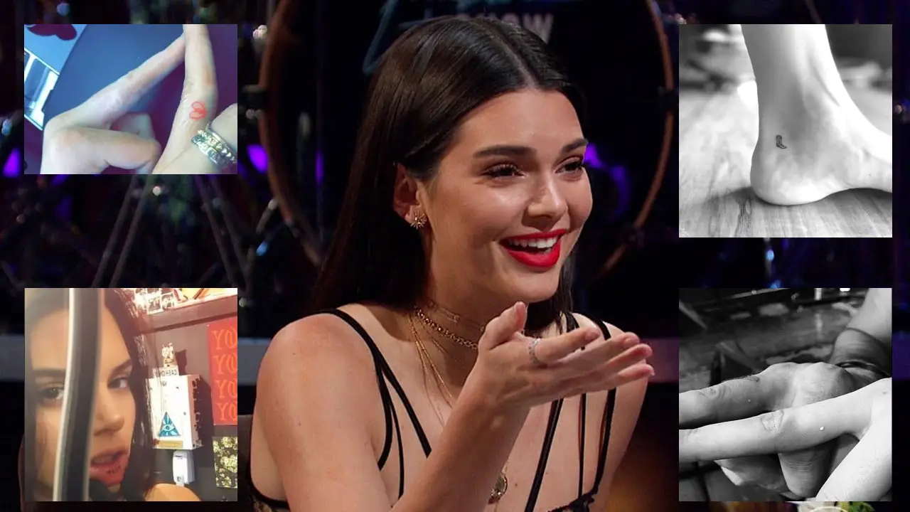 All of Kendall Jenner's Tattoos and Their Meanings - AI Tattoo Lab